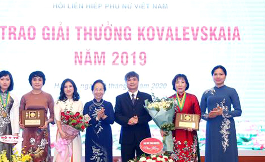 Lễ trao Giải thưởng Kovalevskaia năm 2019